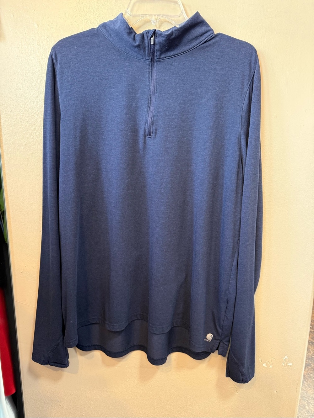 Carhartt Force Women’s Delmont Quarter Zip Pullover Navy XXL 20 103597